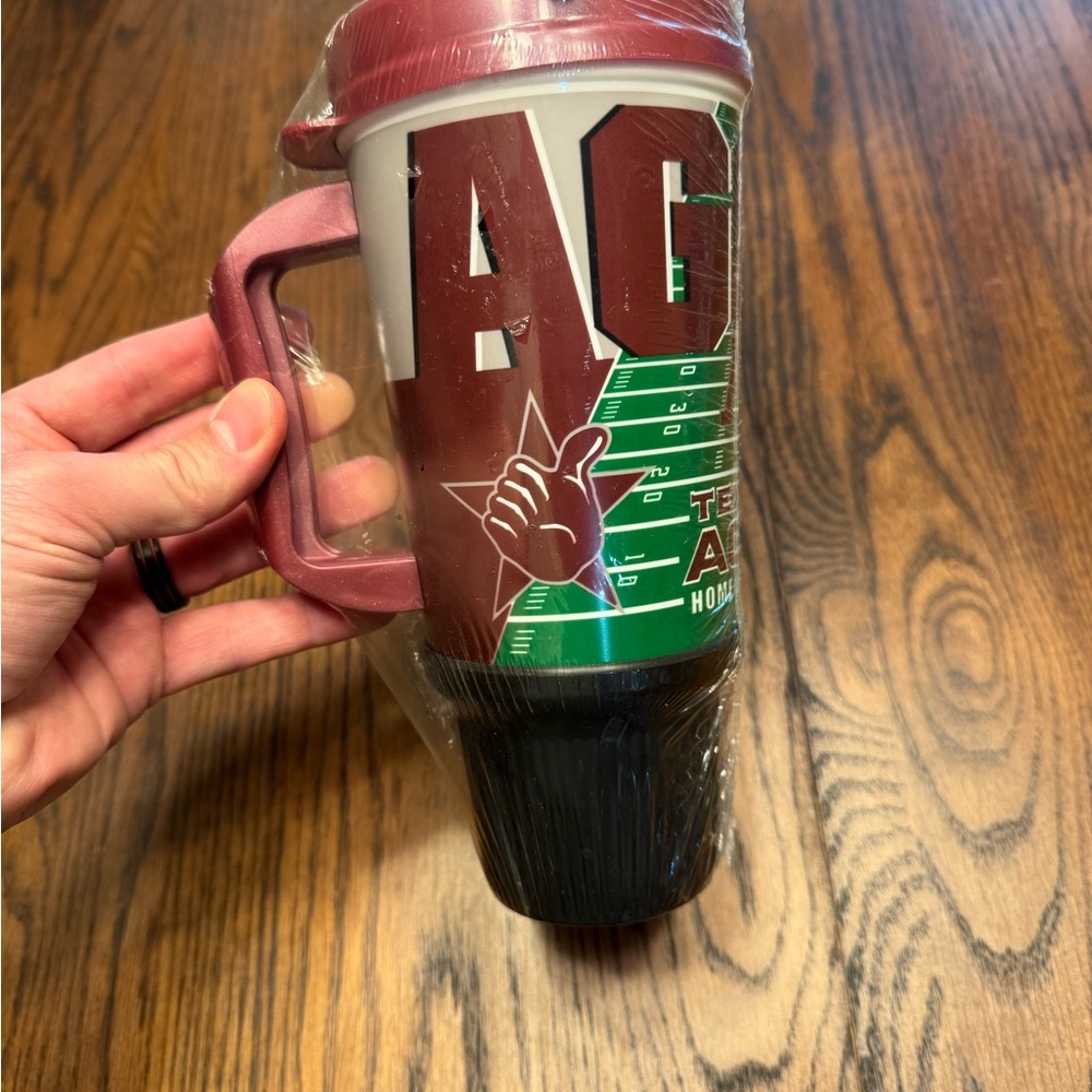 Maroon Whirley DrinkWorks Texas A&M Aggies Football Mug Officially Licensed